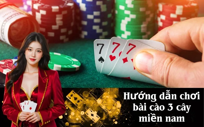 Hướng dẫn chơi bài cào 3 cây miền nam
